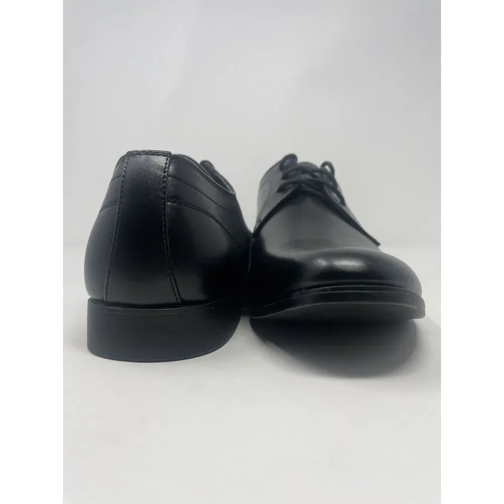 Perry Ellis Portfolio Jess Black Oxford Dress Shoes Ultra Foam‎ Mens Size 11.5